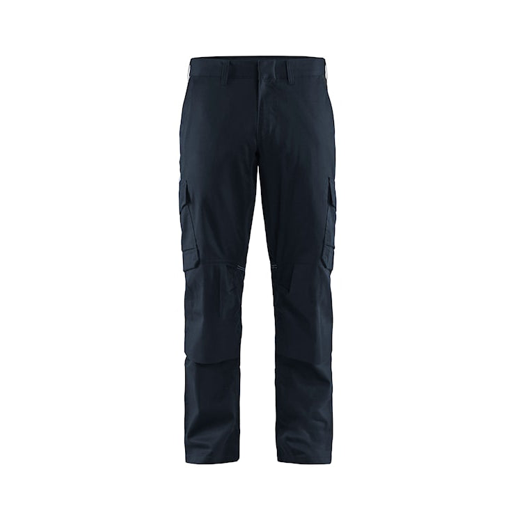 Blåkläder Industrie werkbroek stretch met kniezakken 14481832 Donker marineblauw/Zwart Donker marineblauw/Zwart