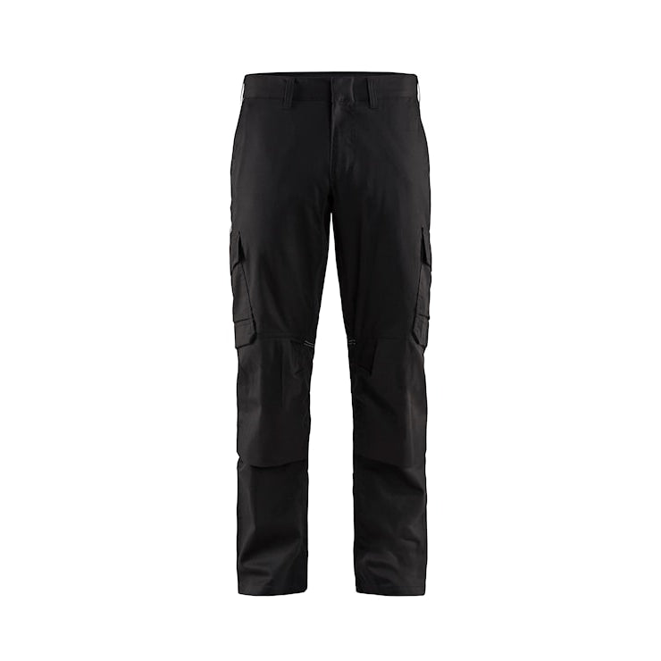 Blåkläder Industrie werkbroek stretch met kniezakken 14481832 Zwart Zwart