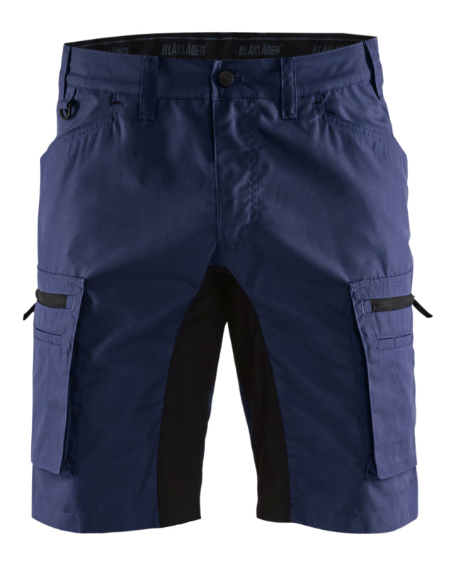 Blåkläder Service short stretch 14491845 Marineblauw/Zwart Marineblauw/Zwart