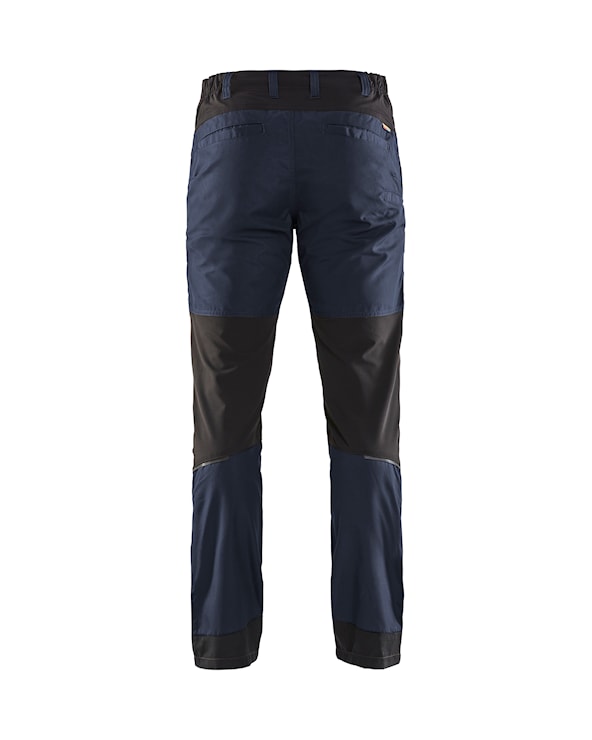 Blåkläder Service werkbroek met stretch 14561845 Donker marineblauw/Zwart Donker marineblauw/Zwart