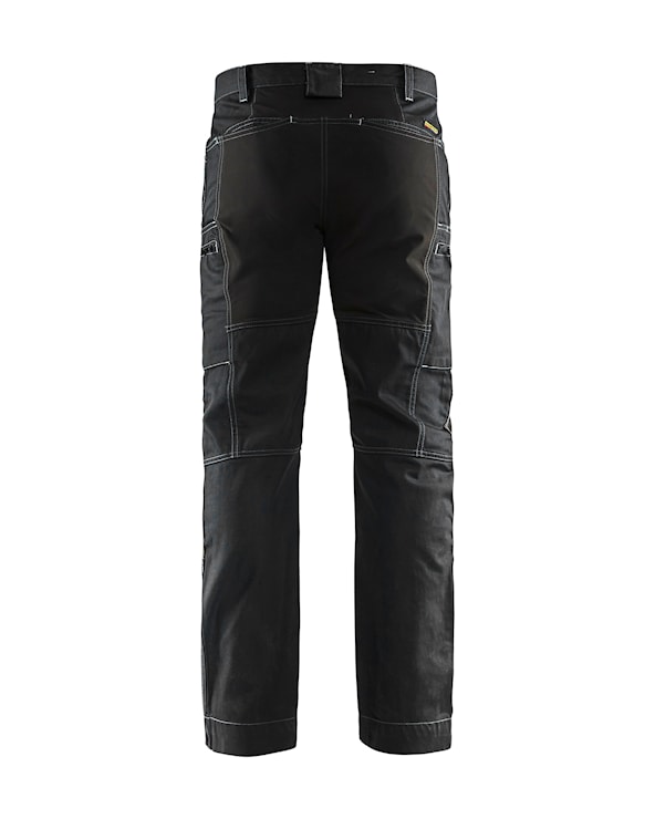 Blåkläder Service werkbroek denim stretch 14591142 Zwart Zwart