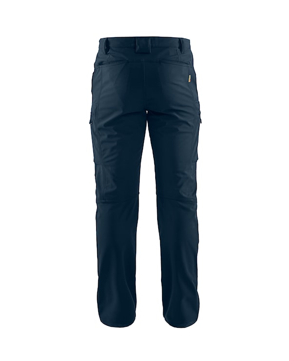 Blåkläder Softshell service werkbroek 14772513 Donker marineblauw Donker marineblauw