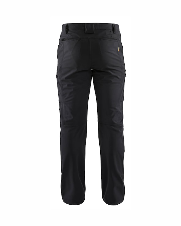 Blåkläder Softshell service werkbroek 14772513 Zwart Zwart