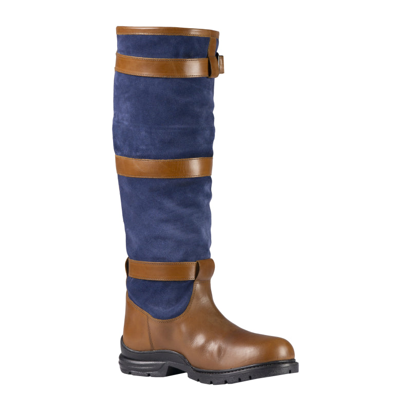 Horka Laars Outdoor Highlander Gevoerd 146295 Cognac/Blauw 0651 Cognac/Blauw 0651