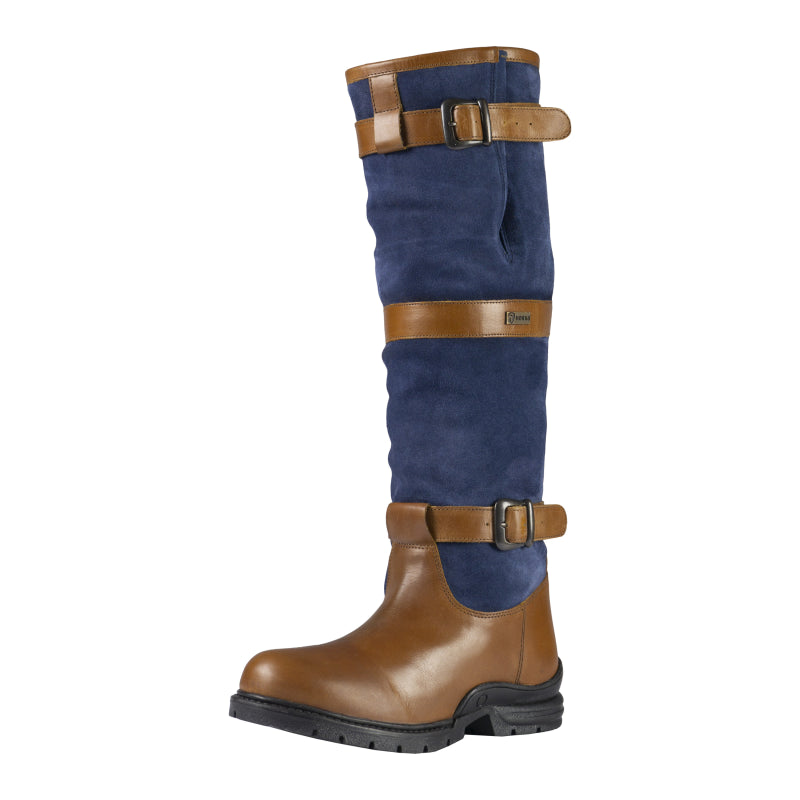 Horka Laars Outdoor Highlander Gevoerd 146295 Cognac/Blauw 0651 Cognac/Blauw 0651