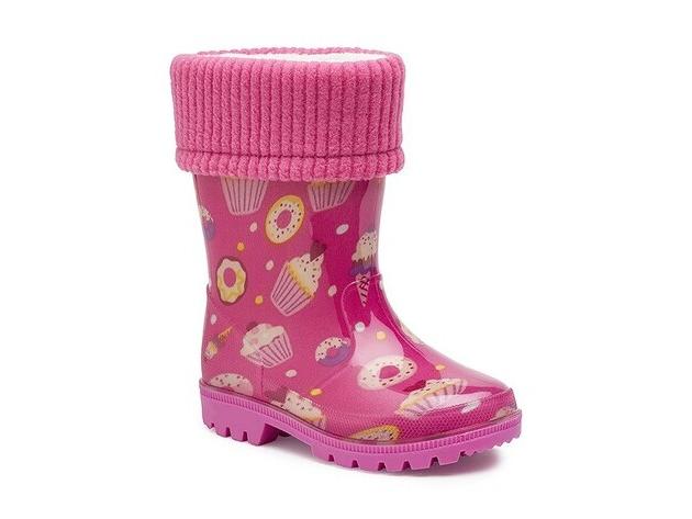 Candy PVC Gevoerde Kinderlaars (WEEKAANBIEDING!) Roze