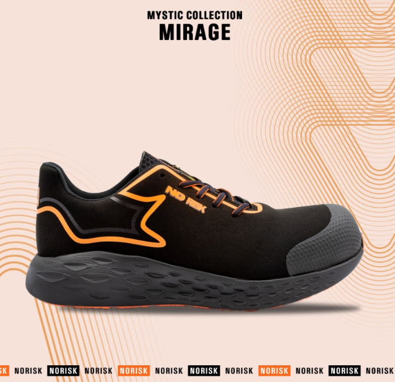 No Risk Mirage 1249.20 S1P Oranje/Zwart