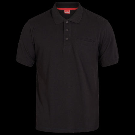 Engel Standard Poloshirt Met Borstzak 9055-178 Zwart 20