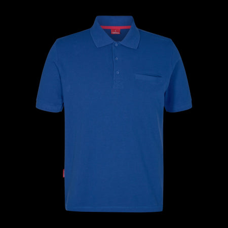 Engel Standard Poloshirt Met Borstzak 9055-178 Surfer Blauw 737