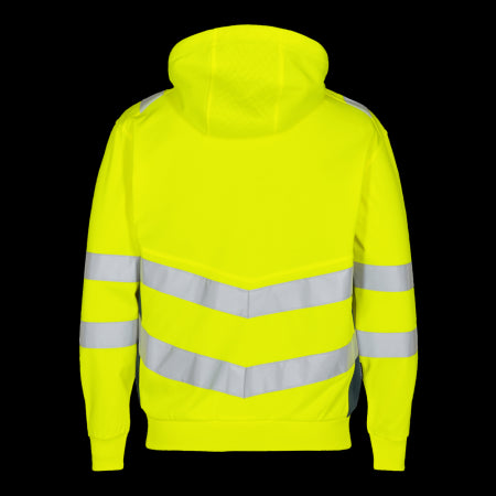 Engel Safety Sweatcardigan 8025-241 Geel/Inktblauw 38165