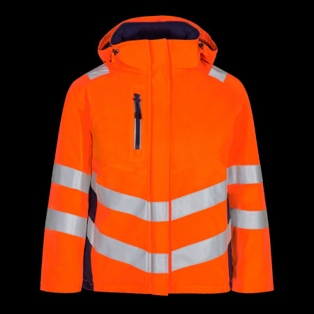 Engel Safety Dames Winterjack 1943-930 Oranje/Inktblauw 10165