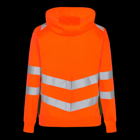 Engel Safety Dames Sweatcardigan 8027-241 Oranje/Groen 101