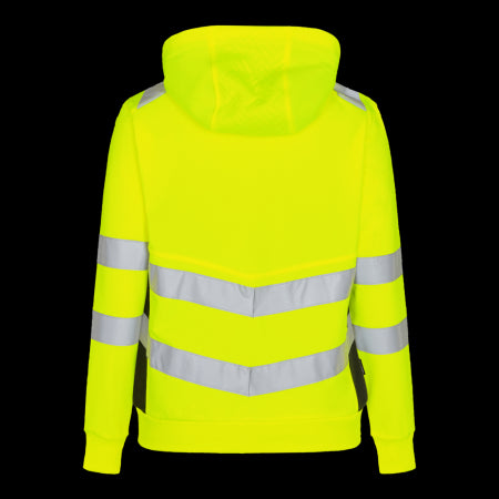 Engel Safety Dames Sweatcardigan 8027-241 Geel/Zwart 3820