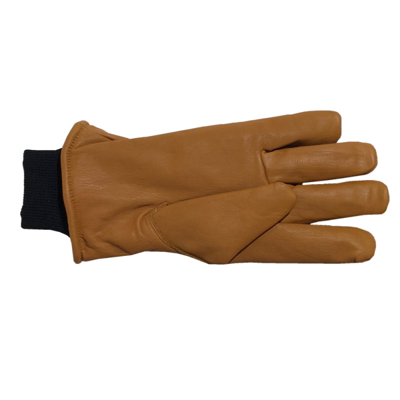 Bighorn Leren Vinger Handschoenen 580 Winter met boord Cognac