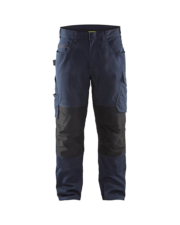 Blåkläder Service werkbroek met stretch zonder spijkerzakken 14951330 Donker marineblauw/Zwart Donker marineblauw/Zwart