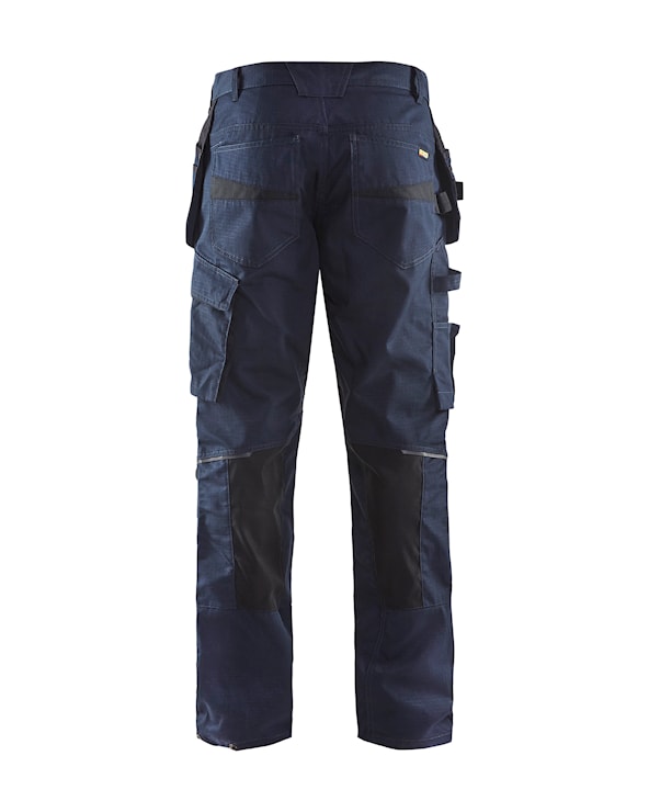 Blåkläder Service werkbroek met stretch en spijkerzakken 14961330 Donker marineblauw/Zwart Donker marineblauw/Zwart