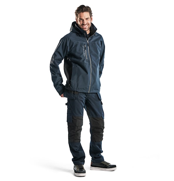 Blåkläder Service werkbroek met stretch en spijkerzakken 14961330 Donker marineblauw/Zwart Donker marineblauw/Zwart