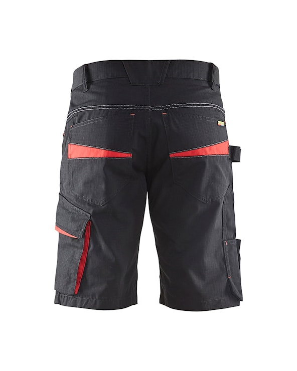 Blåkläder Service short 14991330 Zwart/Rood Zwart/Rood