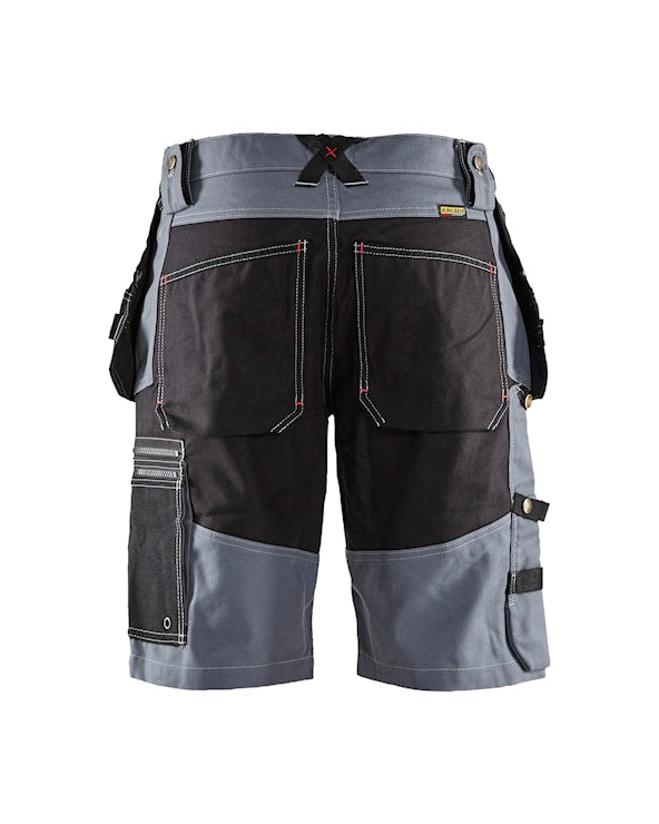 Blåkläder Short X1500 15021370 Grijs/Zwart Grijs/Zwart