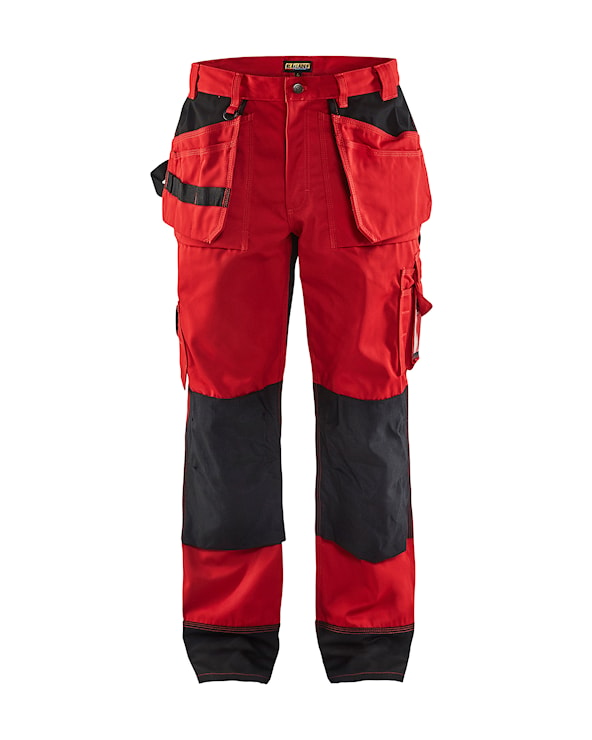 Blåkläder Werkbroek 15031860 Rood/Zwart Rood/Zwart