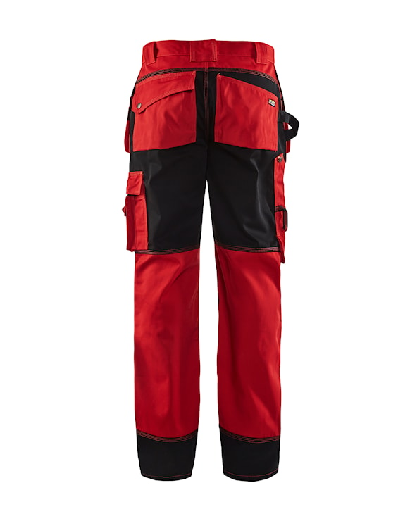 Blåkläder Werkbroek 15031860 Rood/Zwart Rood/Zwart