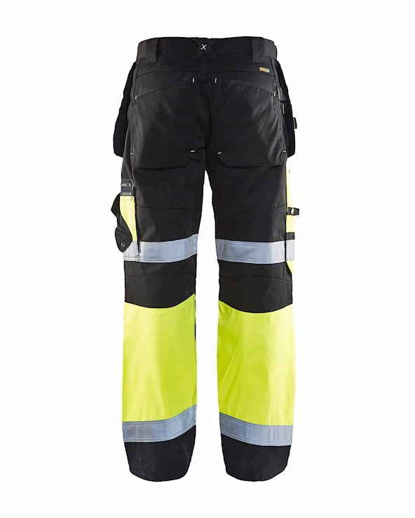 Blåkläder Werkbroek High-Vis X1500 15081860 Zwart/High-Vis Geel Zwart/High-Vis Geel