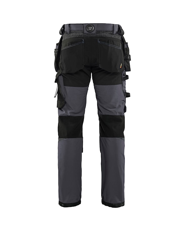 Blåkläder Werkbroek met 4-weg stretch 15221645 Medium Grijs/Zwart Medium Grijs/Zwart