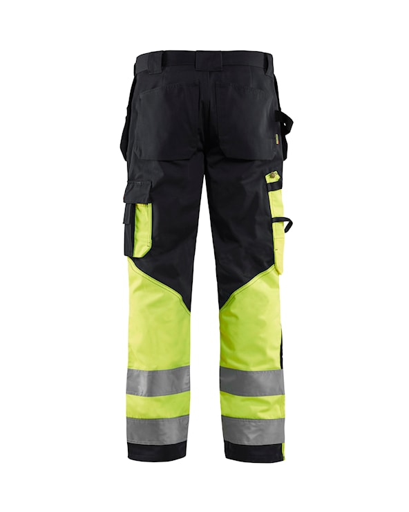 Blåkläder Werkbroek High-Vis 15291860 Zwart/High-Vis Geel Zwart/High-Vis Geel