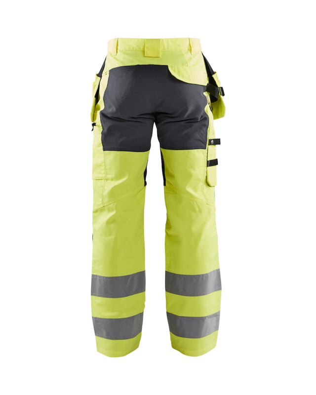 Blåkläder Werkbroek met stretch High-Vis 15521811 High-Vis Geel/Medium Grijs High-Vis Geel/Medium Grijs