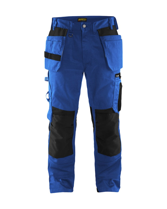 Blåkläder Werkbroek met spijkerzakken 15551860 Korenblauw/Zwart Korenblauw/Zwart