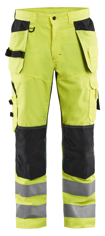 Blåkläder Werkbroek High-Vis met ventilatie 15651811 High-Vis Geel/Zwart High Vis Geel/Zwart