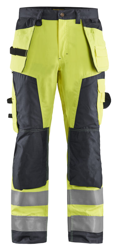 Blåkläder Werkbroek High-Vis 15681811 High-Vis Geel/Medium Grijs HIgh Vis Geel/Medium Grijs