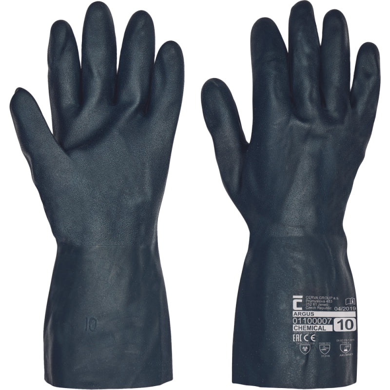 Cerva Argus Handschoenen Nerene 33CM Zwart