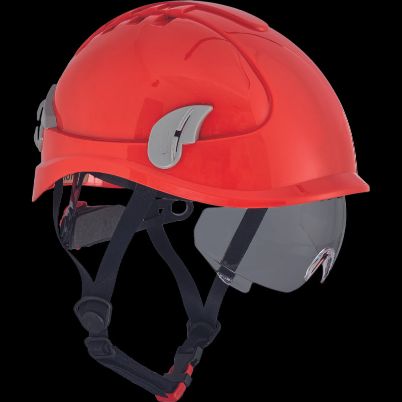 Cerva Alpinworker helmet WR gevent  High-Vis Rood