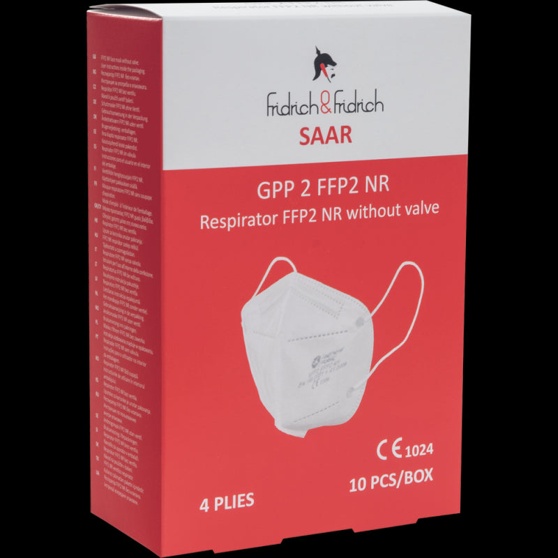 GPP2 SAAR FFP2 respirator Wit