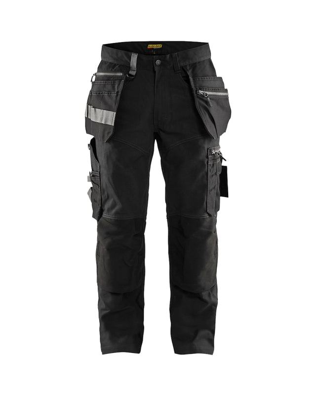 Blåkläder Werkbroek met stretch 15901343 Zwart Zwart