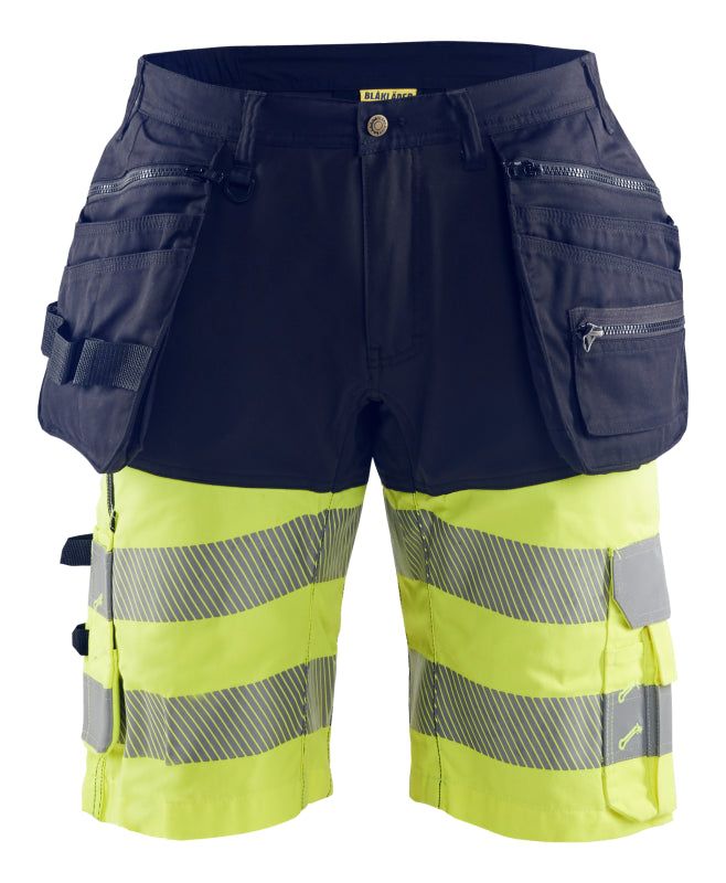 Blåkläder High-Vis short 15961811 Marine/High-Vis Geel Marine/High Vis Geel