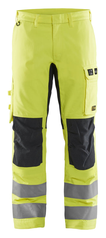 Blåkläder Multinorm werkbroek Inherent met stretch 17881512 High-Vis Geel/Marineblauw High Vis Geel/Marineblauw