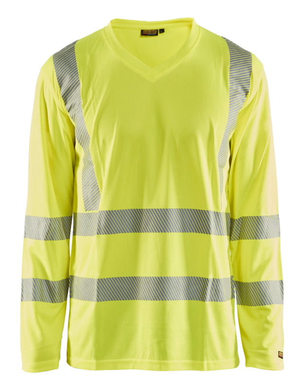 Blåkläder UV-T-Shirt lange mouw High-Vis 33851013 High-Vis Geel High-Vis Geel