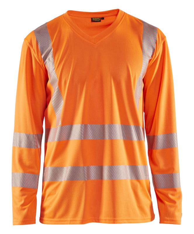 Blåkläder UV-T-Shirt lange mouw High-Vis 33851013 High-Vis Oranje High-Vis Oranje