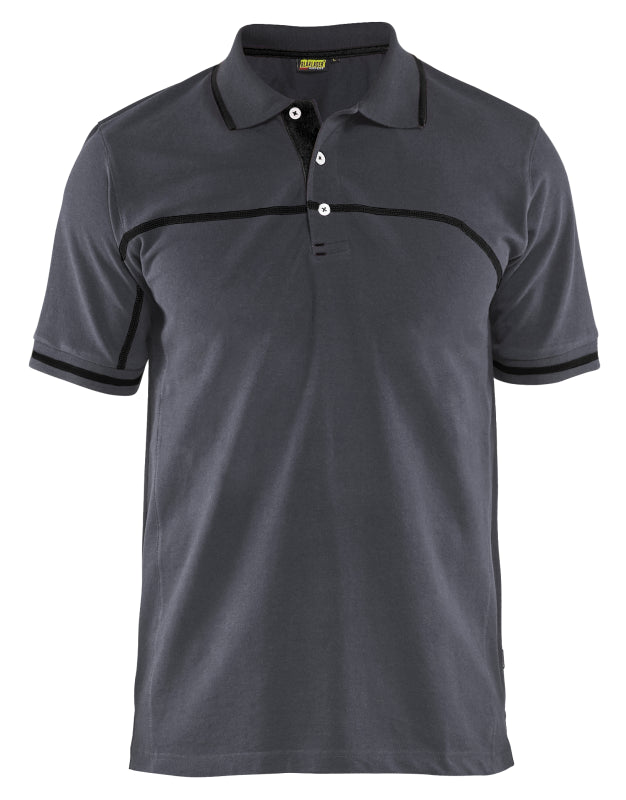 Blåkläder Poloshirt 33891050 Medium Grijs/Zwart Medium Grijs/Zwart