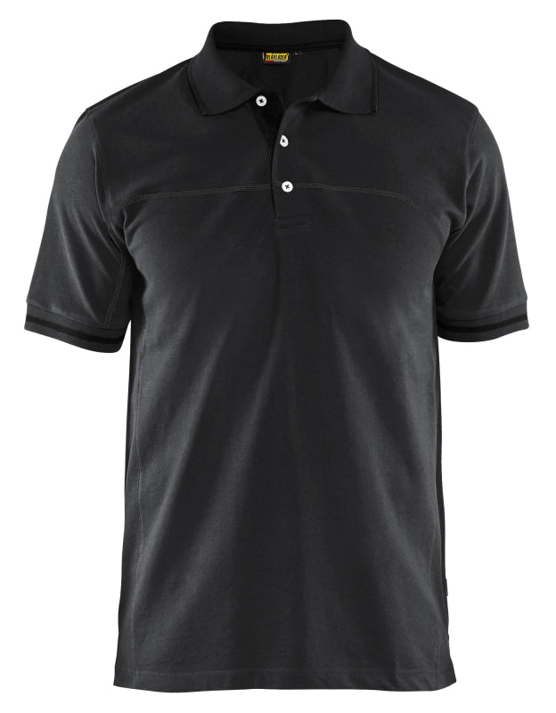 Blåkläder Poloshirt 33891050 Zwart/Donkergrijs Zwart/Donkergrijs