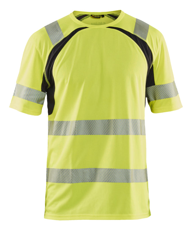 Blåkläder UV-T-Shirt High-Vis 33971013 High-Vis Geel/Zwart High-Vis Geel/Zwart