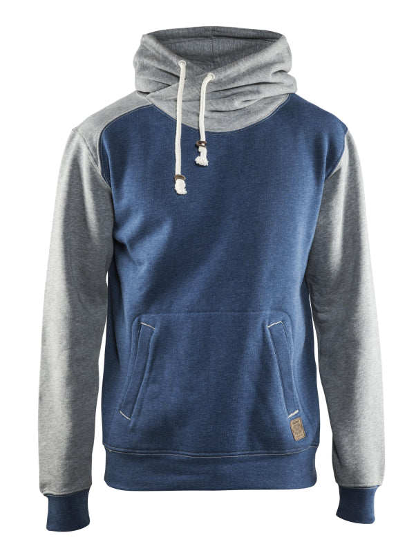 Blåkläder Hooded Sweatshirt 33991157 Blauw melange/Grijs Blauw melange/Grijs