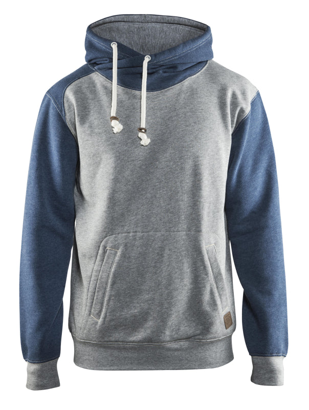 Blåkläder Hooded Sweatshirt 33991157 Grijs mêlee/Blauw Grijs mêlee/Blauw