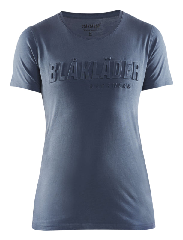 Blåkläder Dames T-Shirt 3D 34311042 Gevoelloos Blauw/Limited Edition Gevoelloos Blauw/Limited Edition