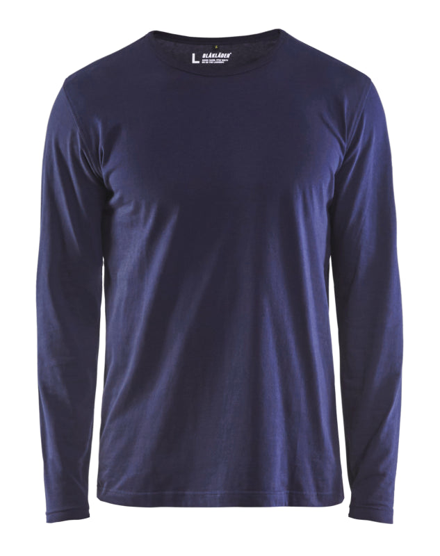 Blåkläder T-Shirt lange mouw 35001042 Marineblauw Marineblauw