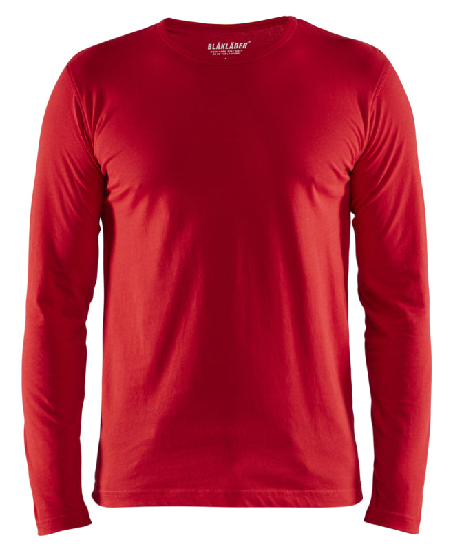 Blåkläder T-Shirt lange mouw 35001042 Rood Rood