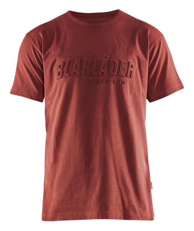 Blåkläder T-Shirt 3D 35311042 Gebrand rood Gebrand rood