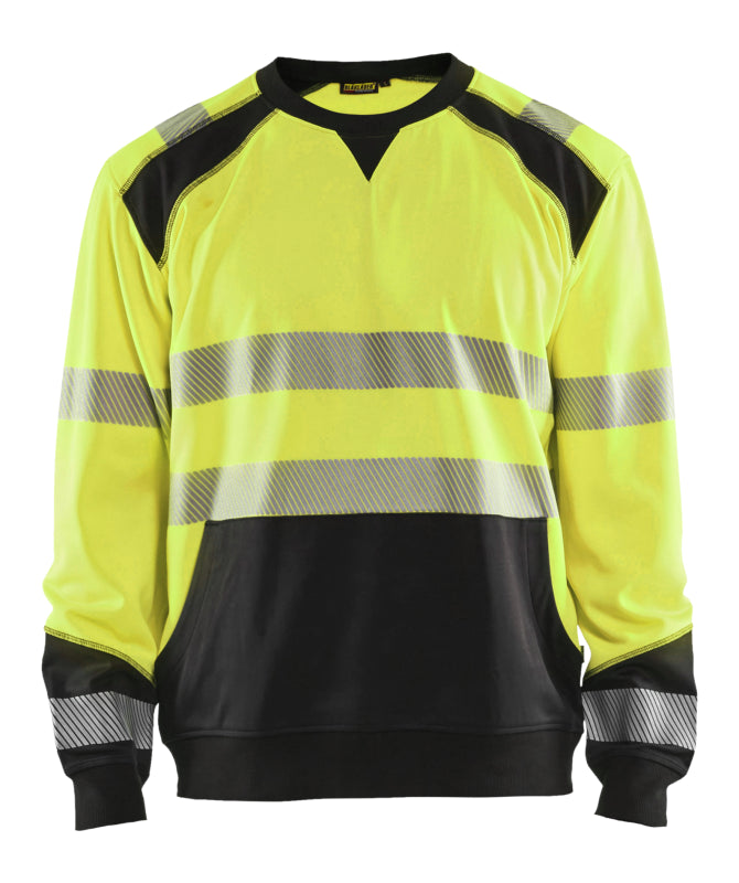 Blåkläder Sweatshirt High-Vis 35412528 High-Vis Geel/Zwart High-Vis Geel/Zwart